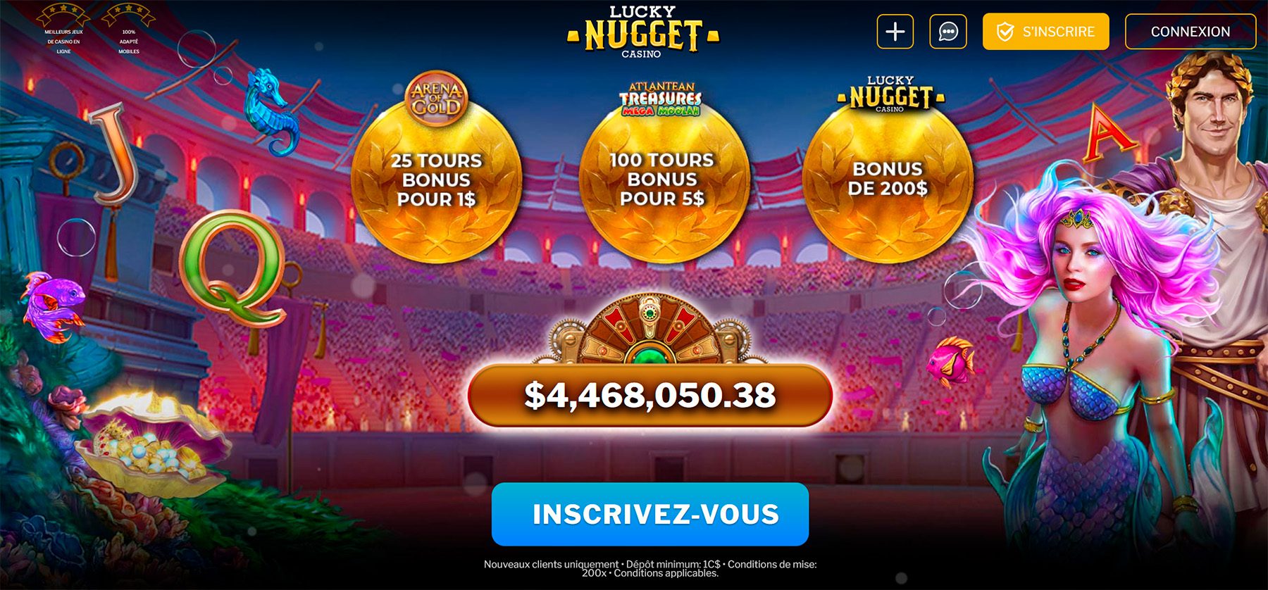lucky nugget bonus